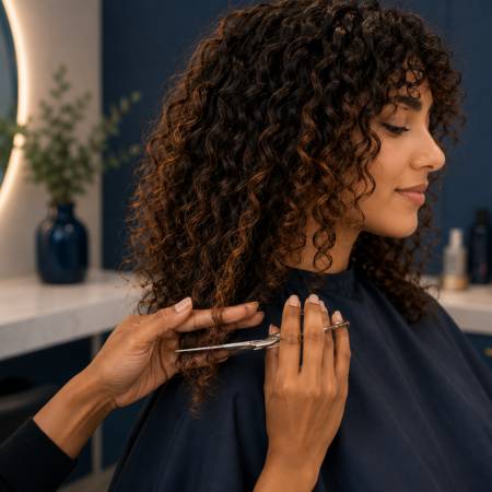 Curly Haircut